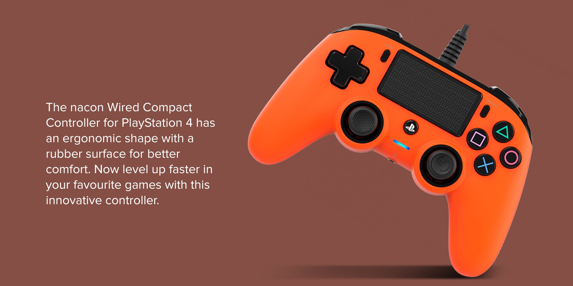 Compact Coloured Controller For PS4