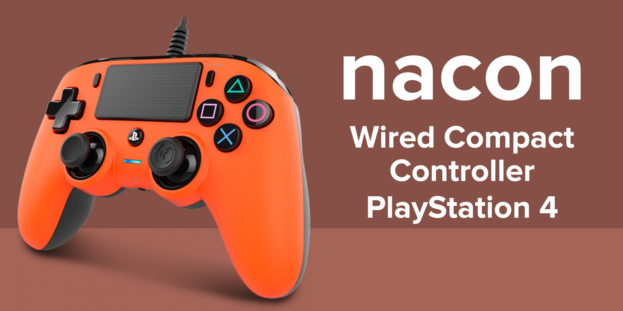 Compact Coloured Controller For PS4