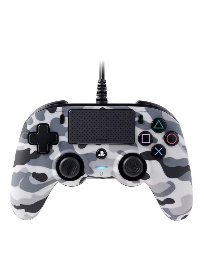 Wired Compact Controller For PlayStation 4 Camo Grey