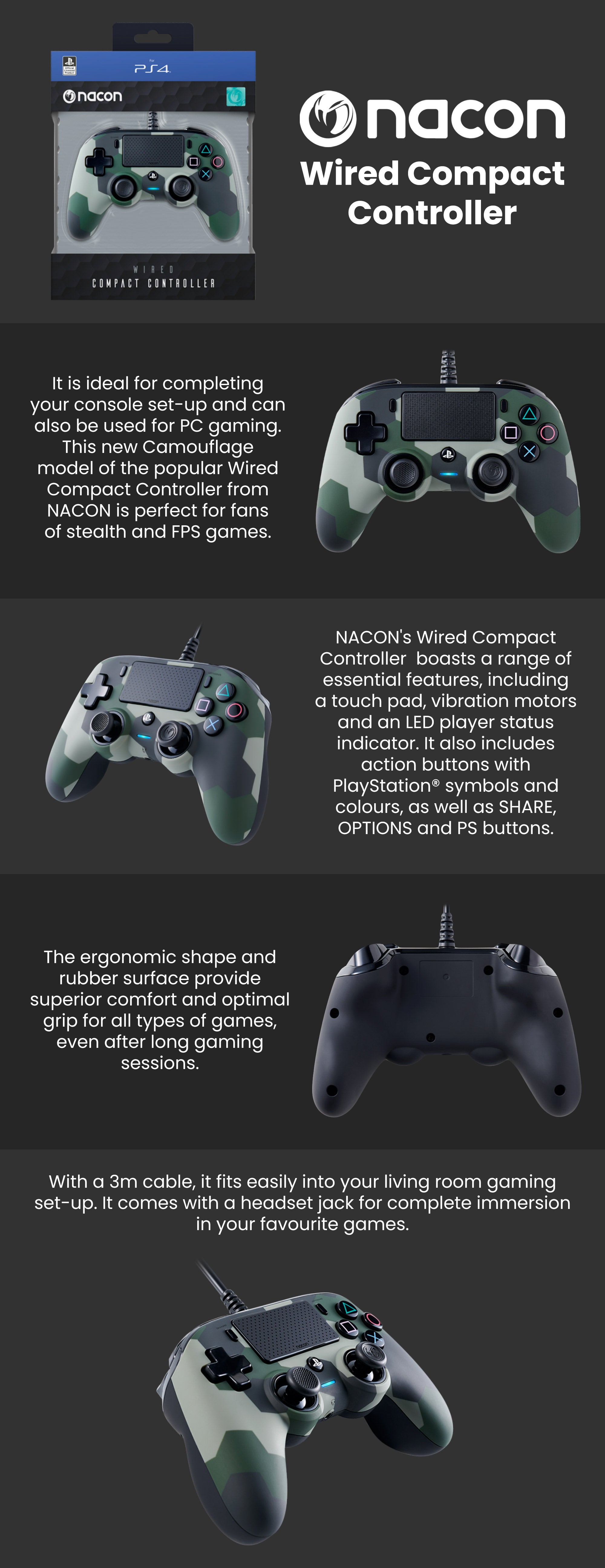 Compact Wired Controller