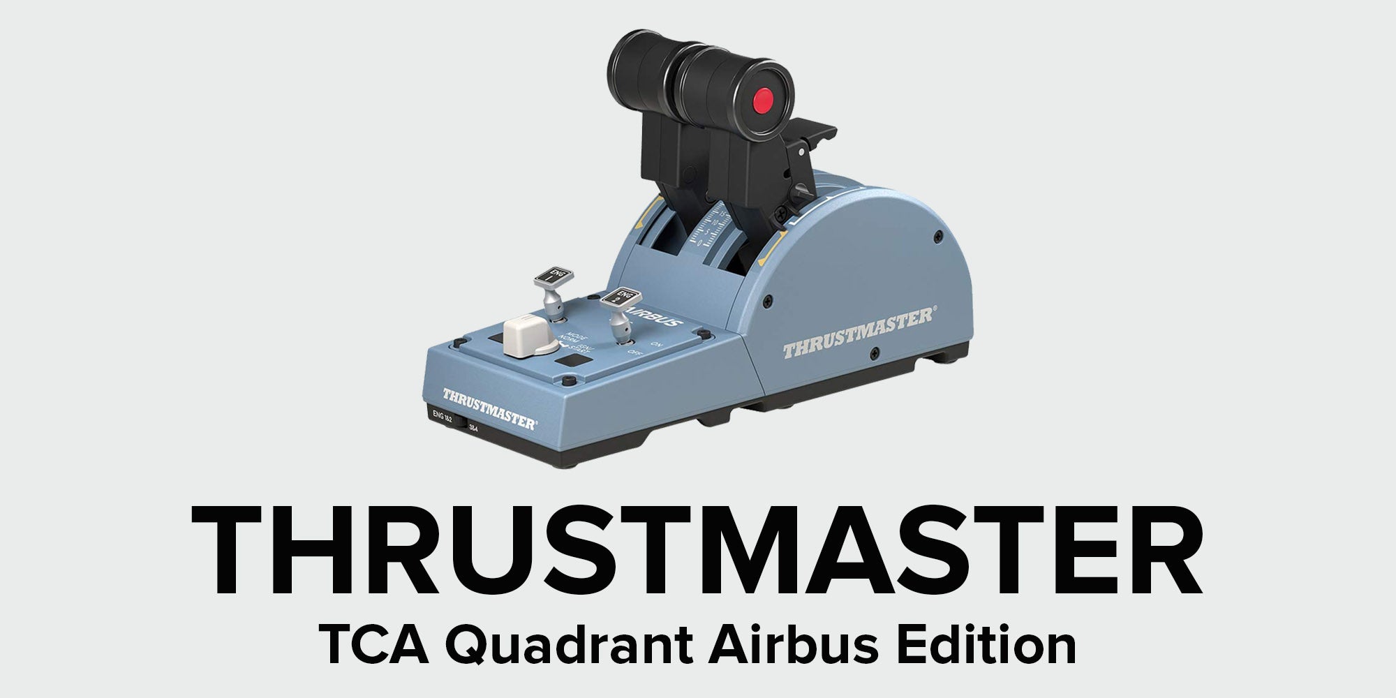 Thrustmaster TCA Quadrant Add-On Airbus Edition - For PC