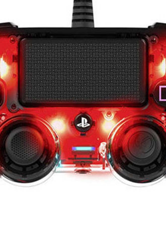 Wired Compact Controller for PlayStation 4 - Red