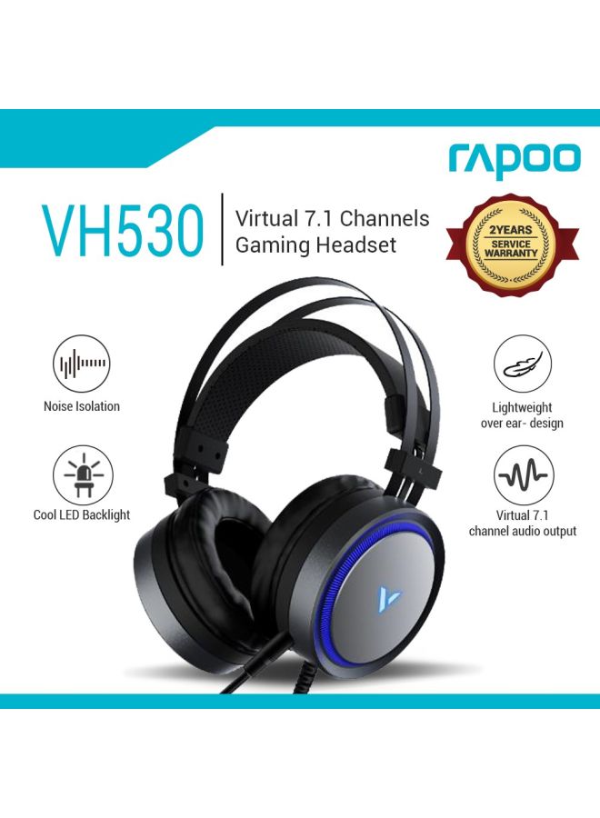 Wired Over-Ear Headphones With Mic For PS4/PS5/XOne/XSeries/NSwitch/PC