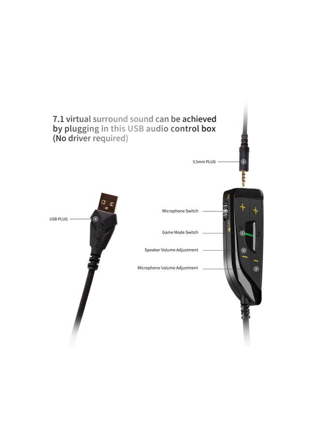 Over-Ear Gaming Headphones With Mic - PlayStation 4