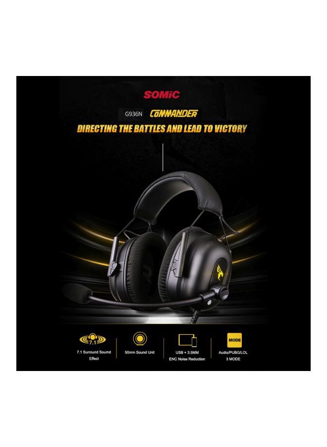 Over-Ear Gaming Headphones With Mic - PlayStation 4