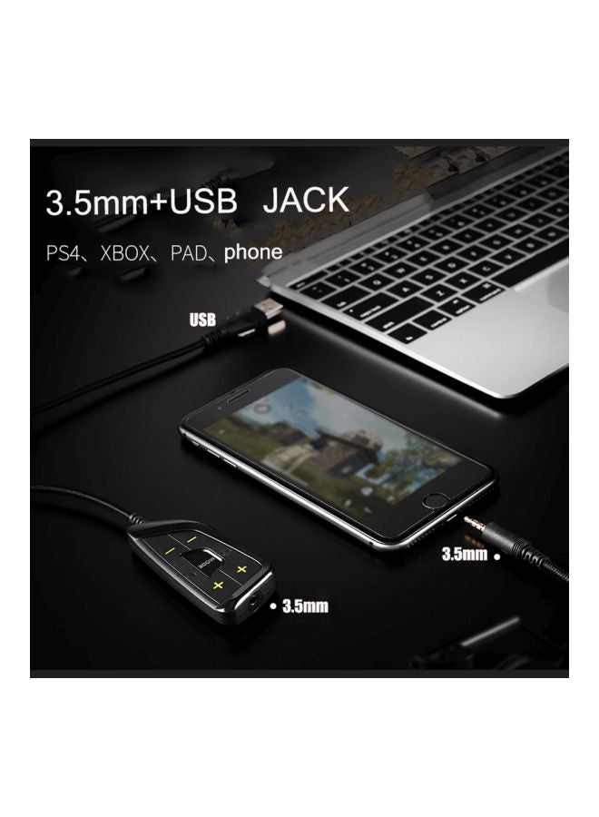 Over-Ear Gaming Headphones With Mic - PlayStation 4