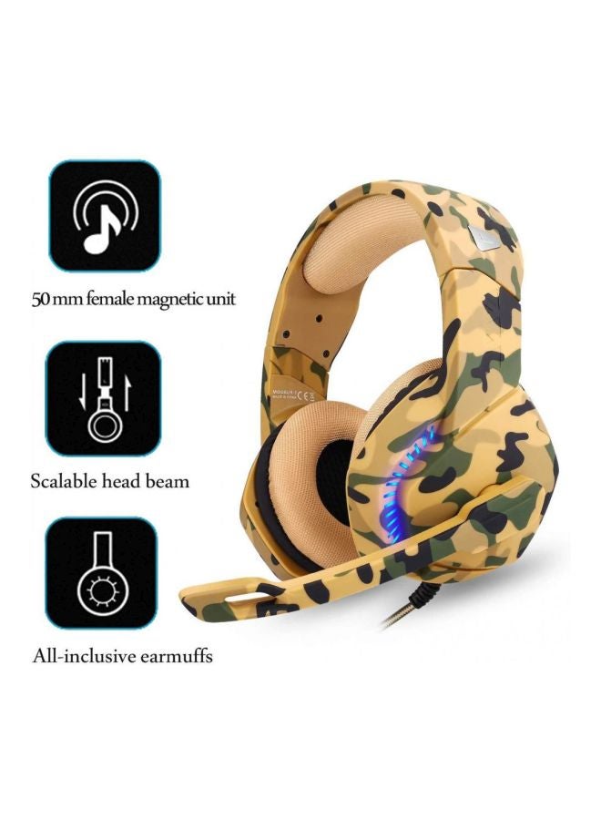 Wired Over-Ear Gaming Headset For PS4/PS5/XOne/XSeries/NSwitch/PC