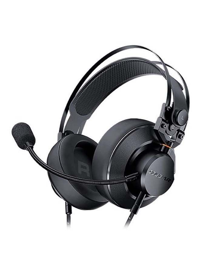 Wired Gaming Headset VM410 Ultra Light with Noise Cancellation & 53MM Driver, Compatible with PC, Xbox, PS4 & PS5
