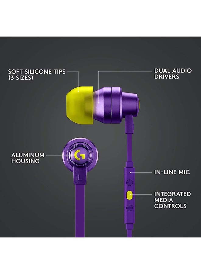 G333 Gaming Earphones With Mic