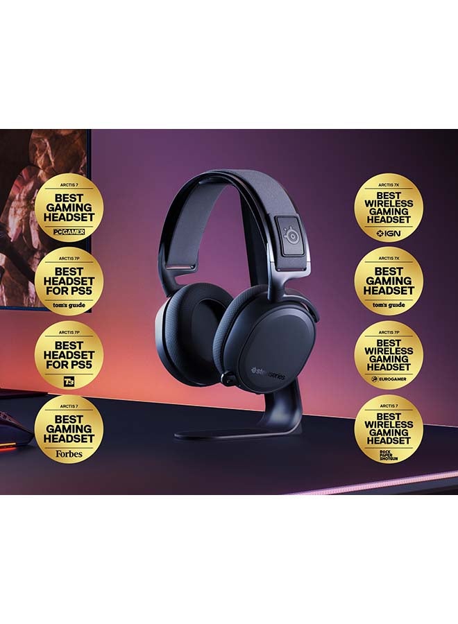 Arctis 7+ Wireless Gaming Headset – Lossless 2.4 GHz – 30 Hour Battery Life – USB-C – 7.1 Surround – For PC, PS5, PS4, Mac, Android and Switch