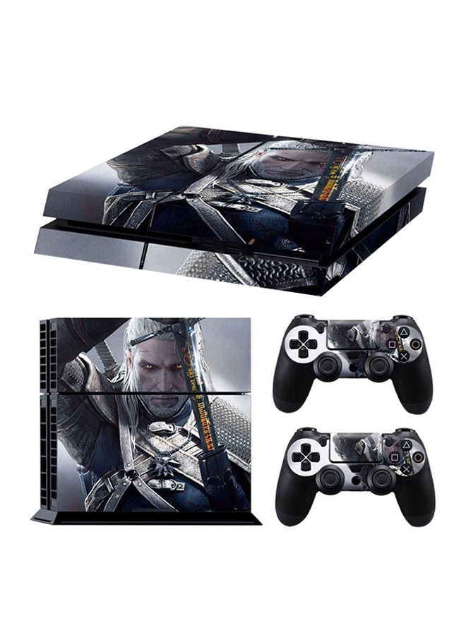 3-Piece Printed Console Sticker Set