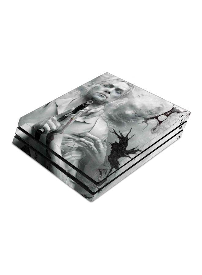 3-Piece The Evil Within 2 Themed Console And Controller Sticker Set For PlayStation 4 Pro