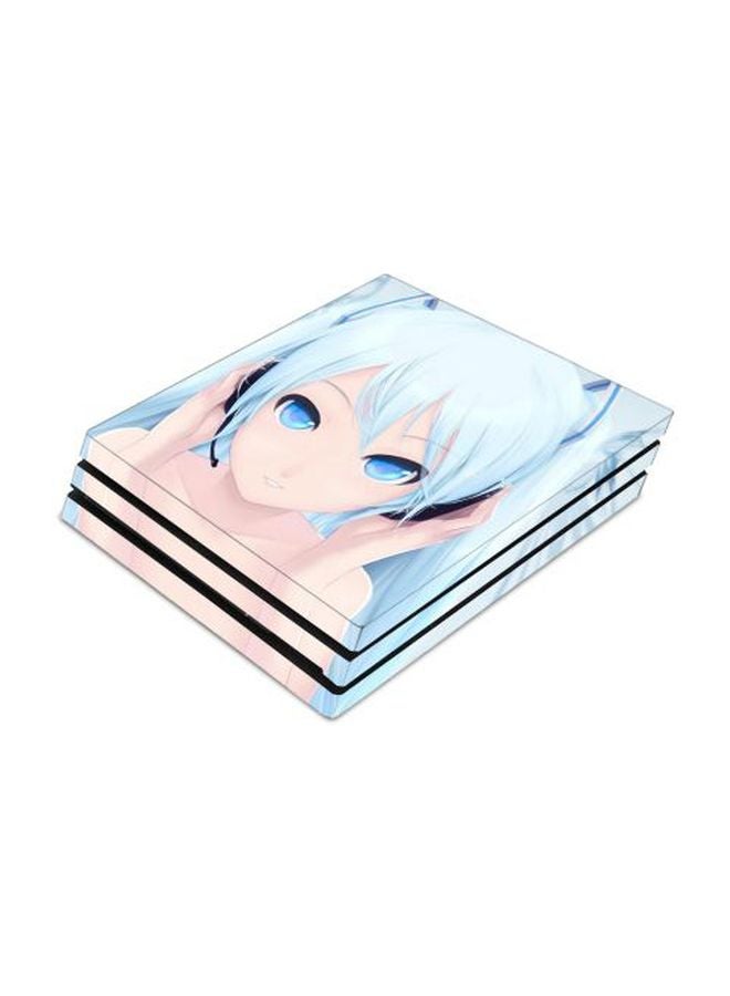 Pack Of 3 Anime Themed Sticker For PS4 Pro Console And Controller