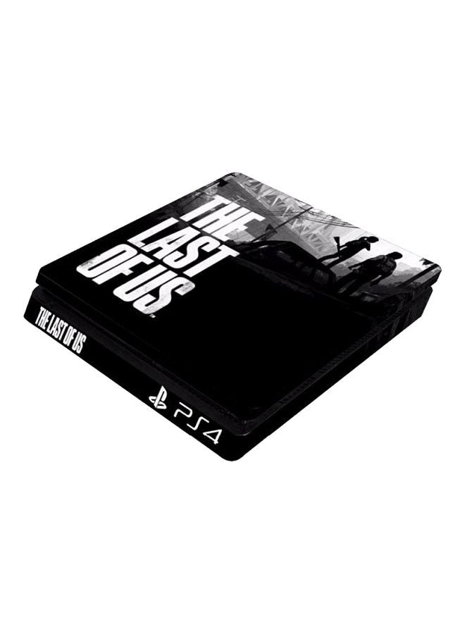 4-Piece The Last Of Us Printed Console And Controller Sticker Set For PlayStation 4 Slim