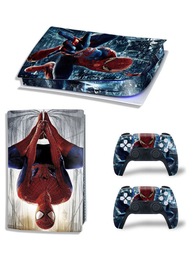 Printed Gaming Console and Controller Sticker Set For PS5 Digital Edition