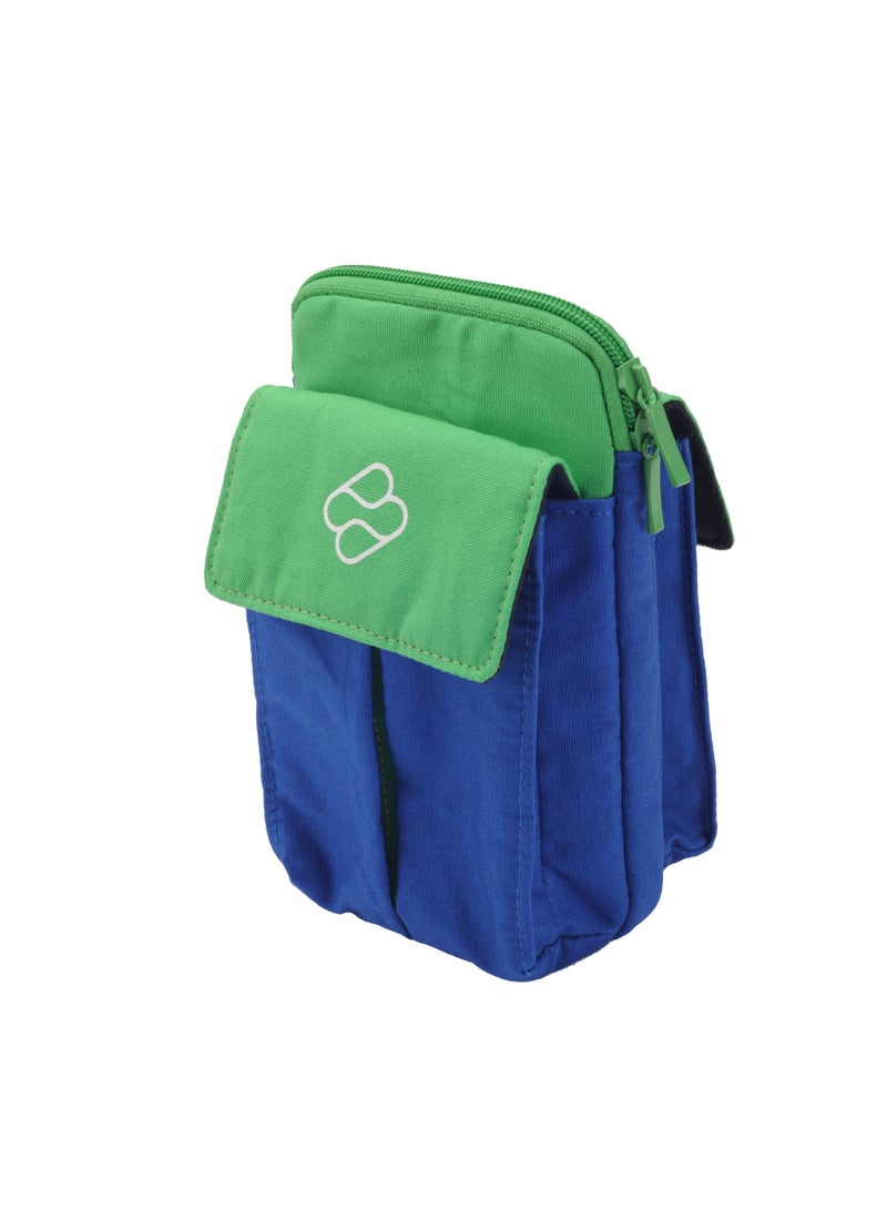 FR-TEC SOFT BAG (GREEN - BLUE) - For Nintendo Switch