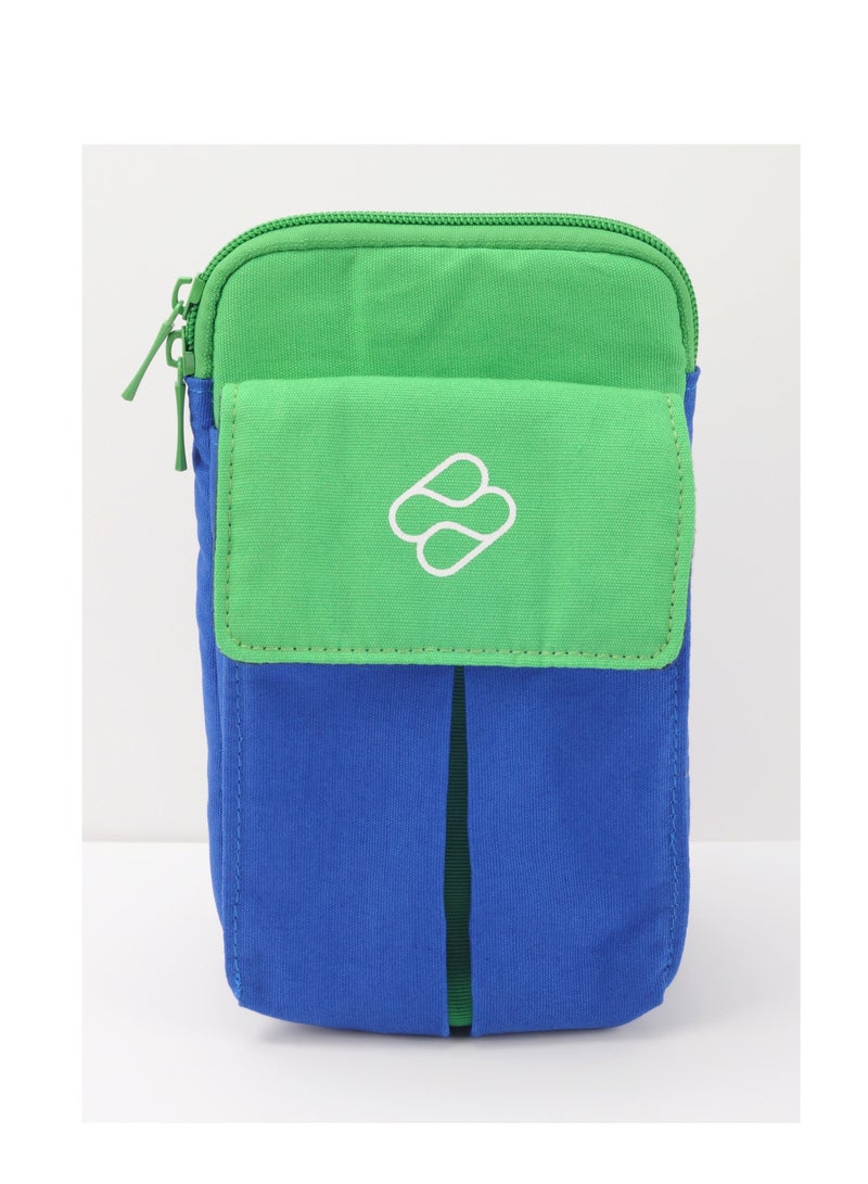 FR-TEC SOFT BAG (GREEN - BLUE) - For Nintendo Switch