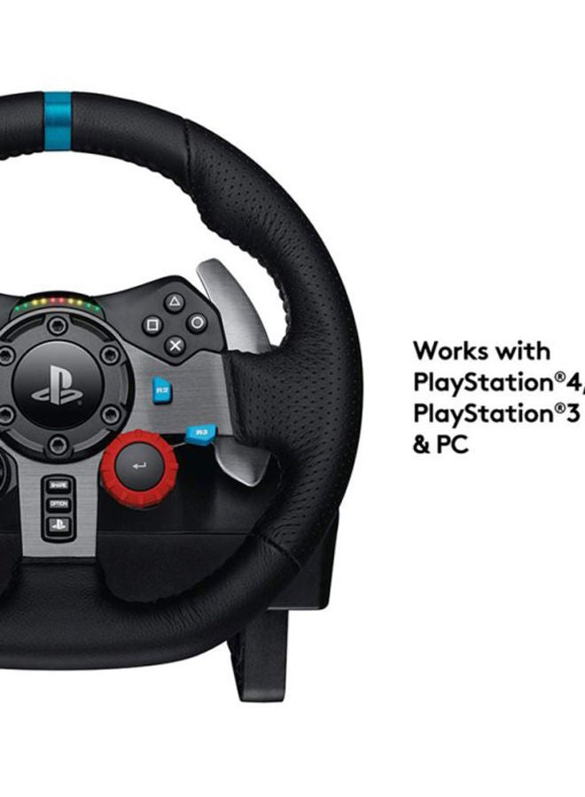 G29 Driving Force Racing Wheel and Floor Pedalsfor PS5, PS4,PS3 And PC - Black