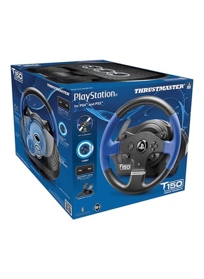 T150 Force Feedback Wireless Racing Wheel For PS5, PS4 & PS3