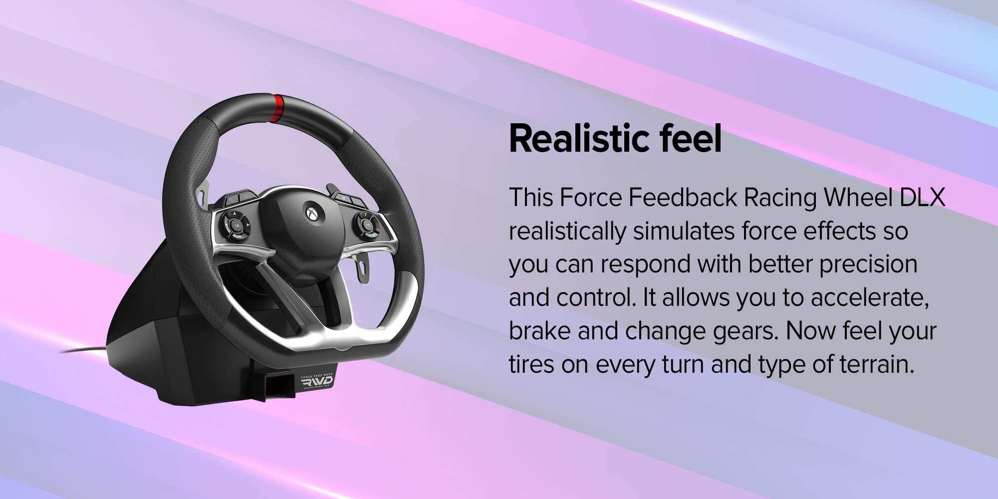 Force Feedback Racing Wheel DLX Xbox Series X - Wireless