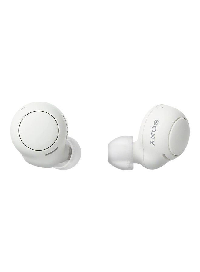 WF-C500 Truly Wireless In-Ear Bluetooth Earbud Headphones With Mic And IPX4 Water Resistance White