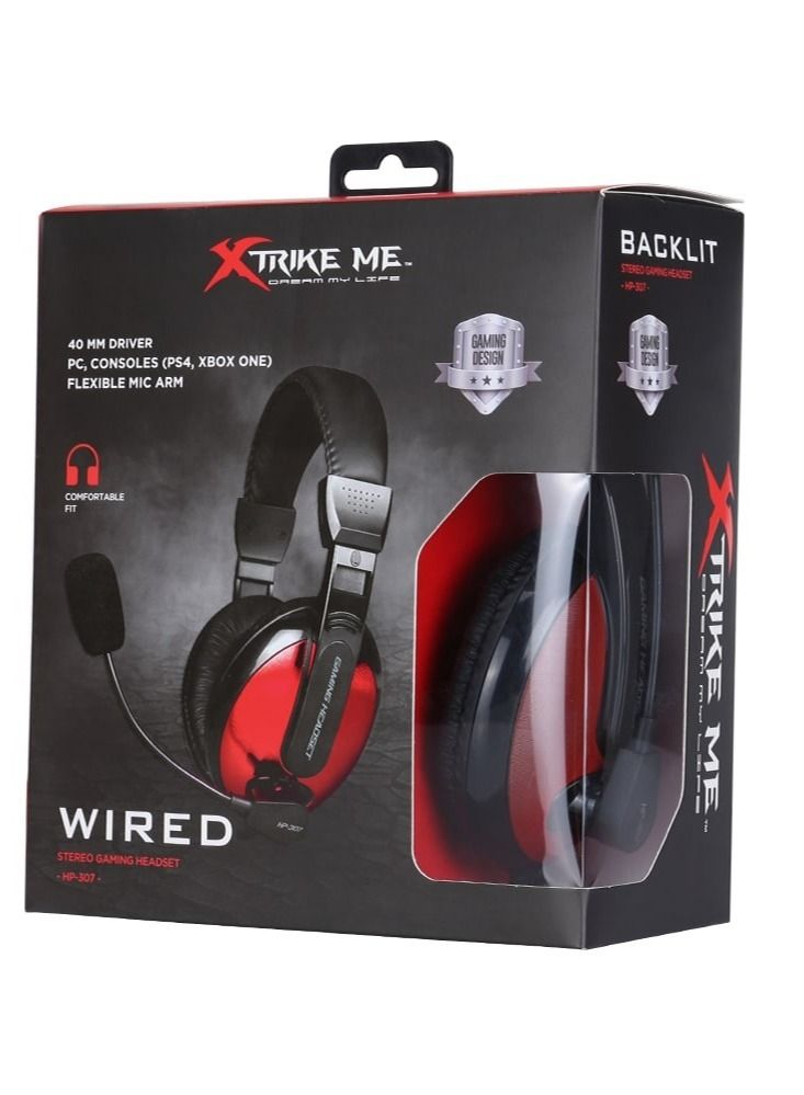 Gaming Stereo Headset for Smartphone Black.