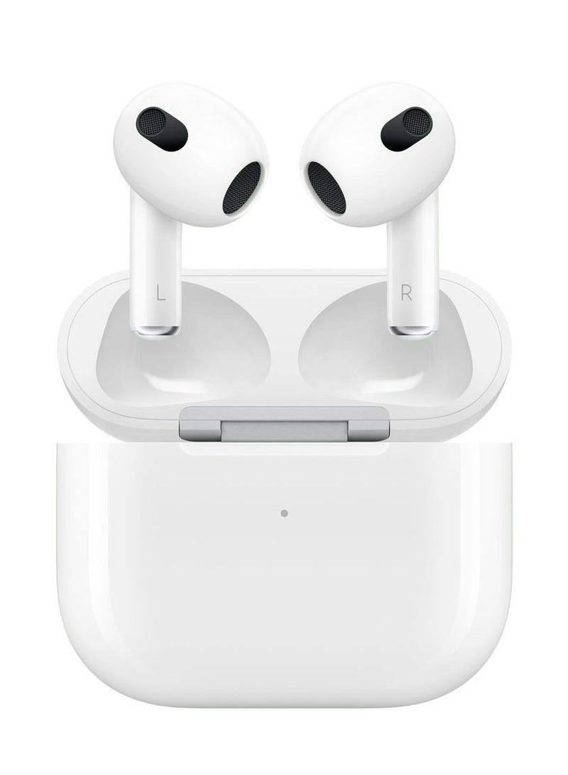 3rd Generation True Wireless Earphones Sport Bluetooth Noise Cancellation TWS Earbuds Compatible with All iPhone and Android Smartphones White