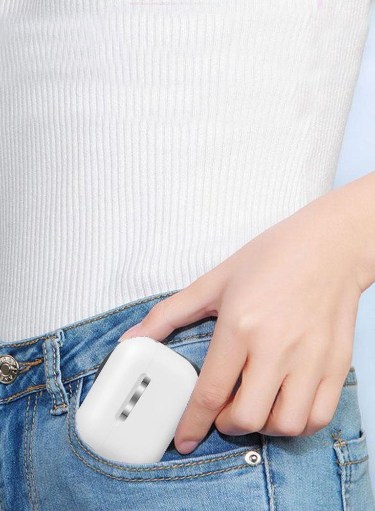 3rd Generation True Wireless Earphones Sport Bluetooth Noise Cancellation TWS Earbuds Compatible with All iPhone and Android Smartphones White