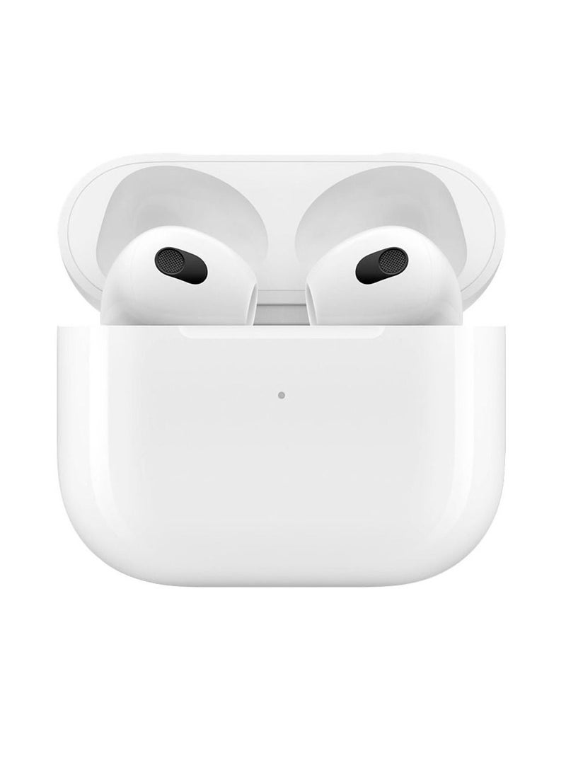 3rd Generation True Wireless Earphones Sport Bluetooth Noise Cancellation TWS Earbuds Compatible with All iPhone and Android Smartphones White