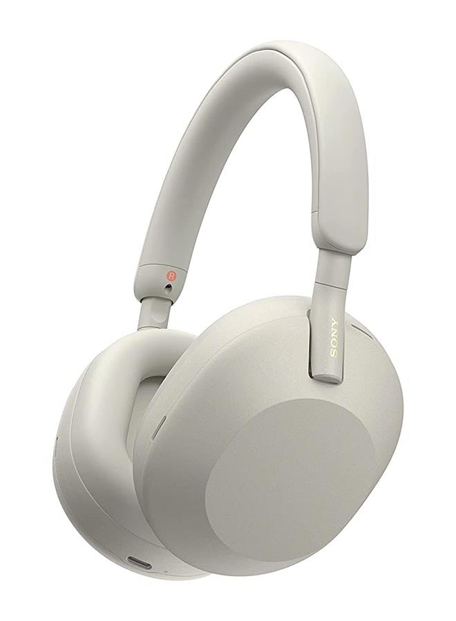 Wireless Noise-Cancelling Headphones WH-1000XM5 Platinum Silver
