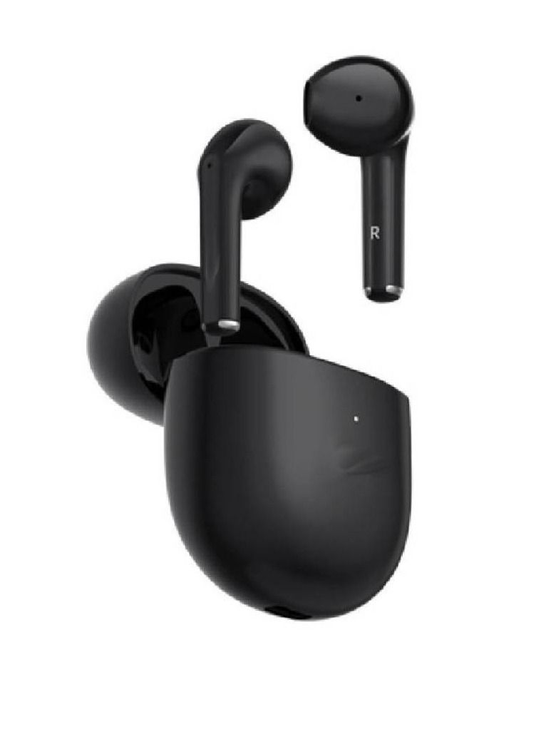 True Wireless Headphone  Sport Music Earbuds BT5.1 Chip Smart Touch Control Long Endurance Time Black