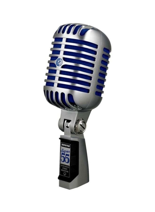 Super 55 Deluxe Vocal Microphone 2724298622901 Silver