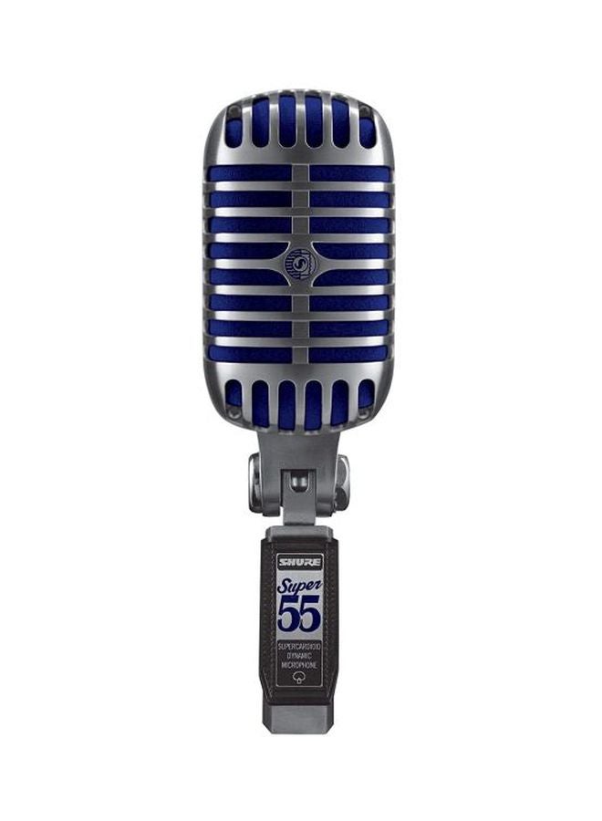 Super 55 Deluxe Vocal Microphone 2724298622901 Silver