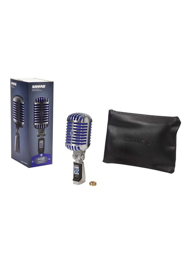 Super 55 Deluxe Vocal Microphone 2724298622901 Silver