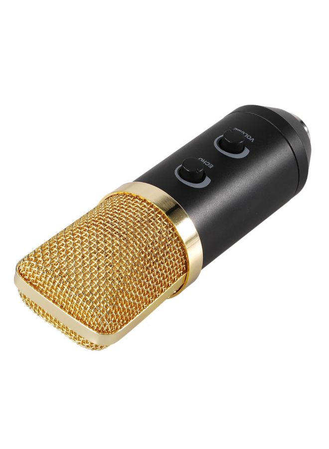 Professional Broadcasting Studio Recording Condenser Microphone 4457300182 Gold/Black