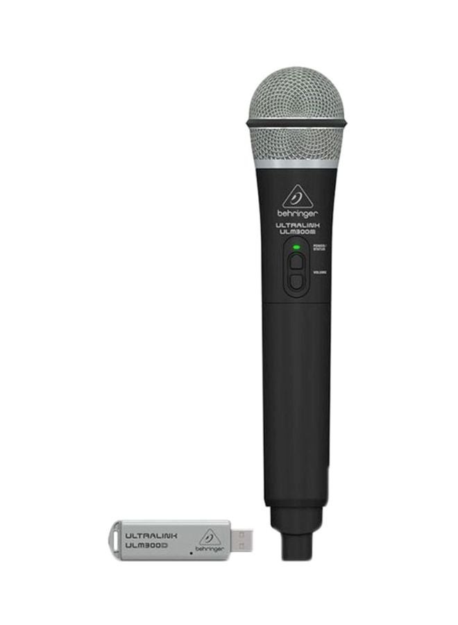 Wireless Microphones And Dual-Mode USB Receiver ULM300USB Black/Grey