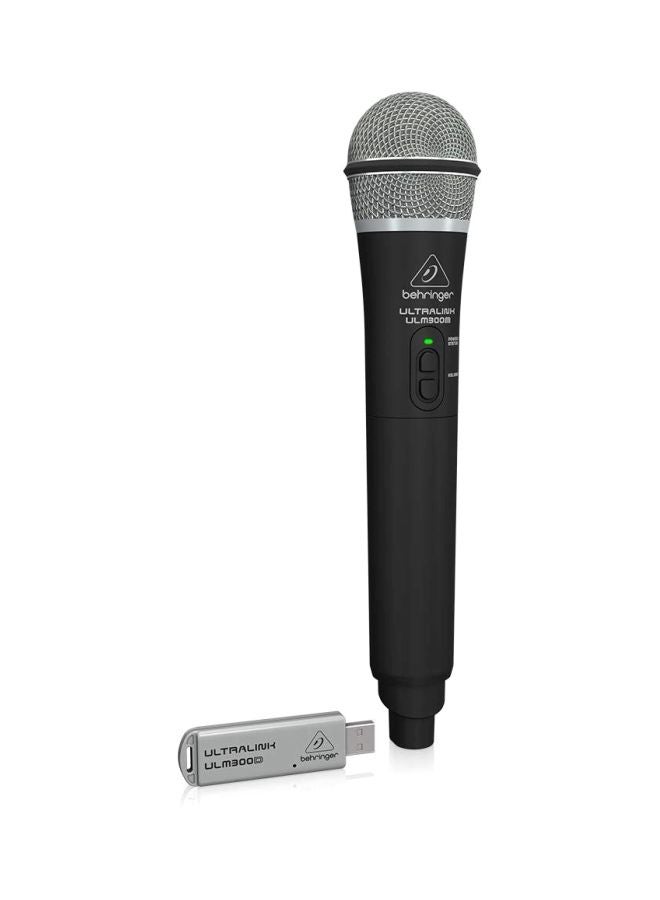 Wireless Microphones And Dual-Mode USB Receiver ULM300USB Black/Grey