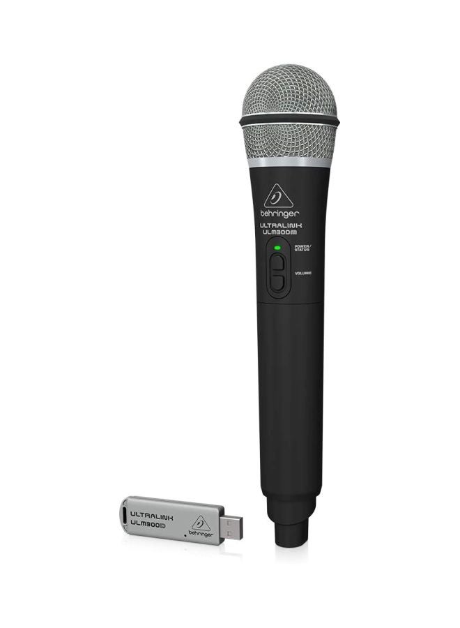 Wireless Microphones And Dual-Mode USB Receiver ULM300USB Black/Grey