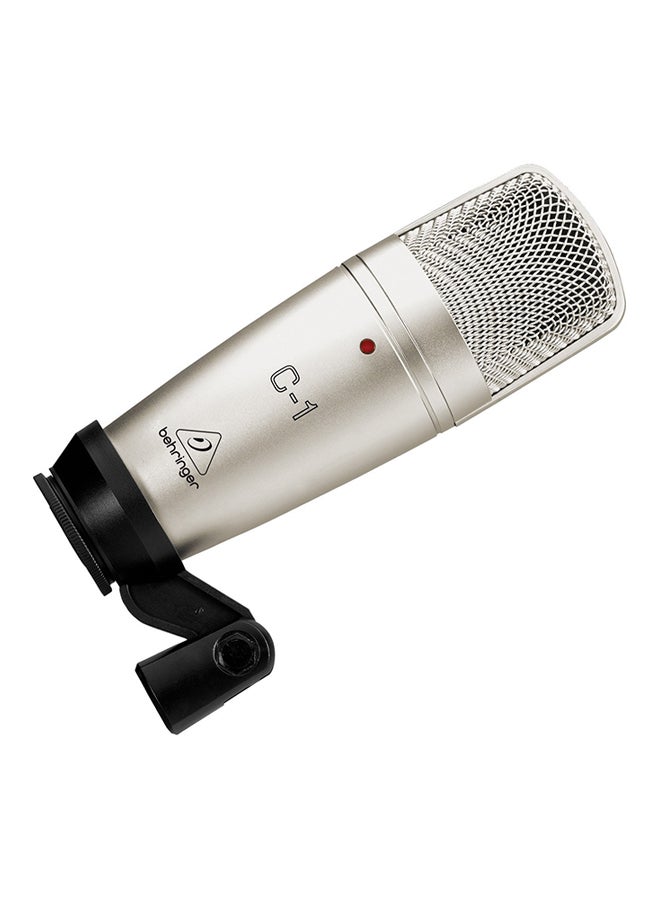 Studio Condenser Microphone C1 Silver