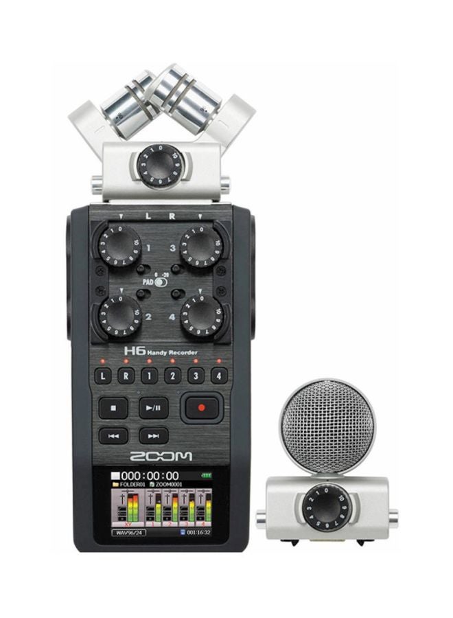 H6 Recorder Microphone System H6 Black/Silver