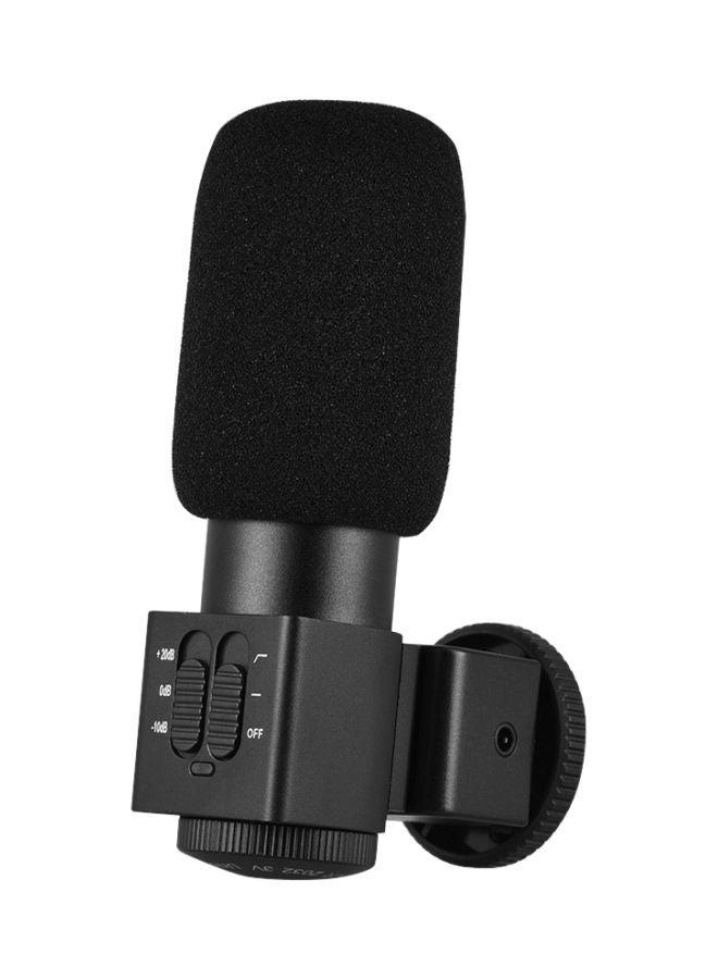 M101 Condenser Microphone For Camera LU-D4828 Black