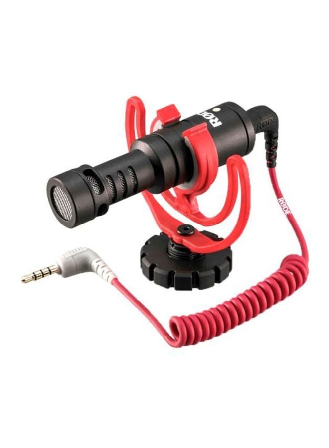 On-Camera Microphone Black/Red
