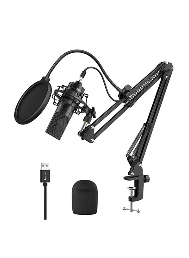K780 Factory Professional Recording USB Microphone With Arm Stand K780 Black