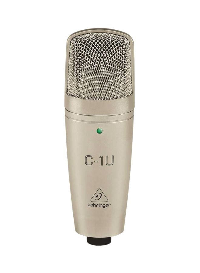 Studio Condenser Microphone C1U Gold