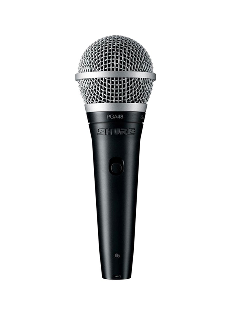 Cardioid Dynamic Vocal Microphone PGA48-QTR-E Black