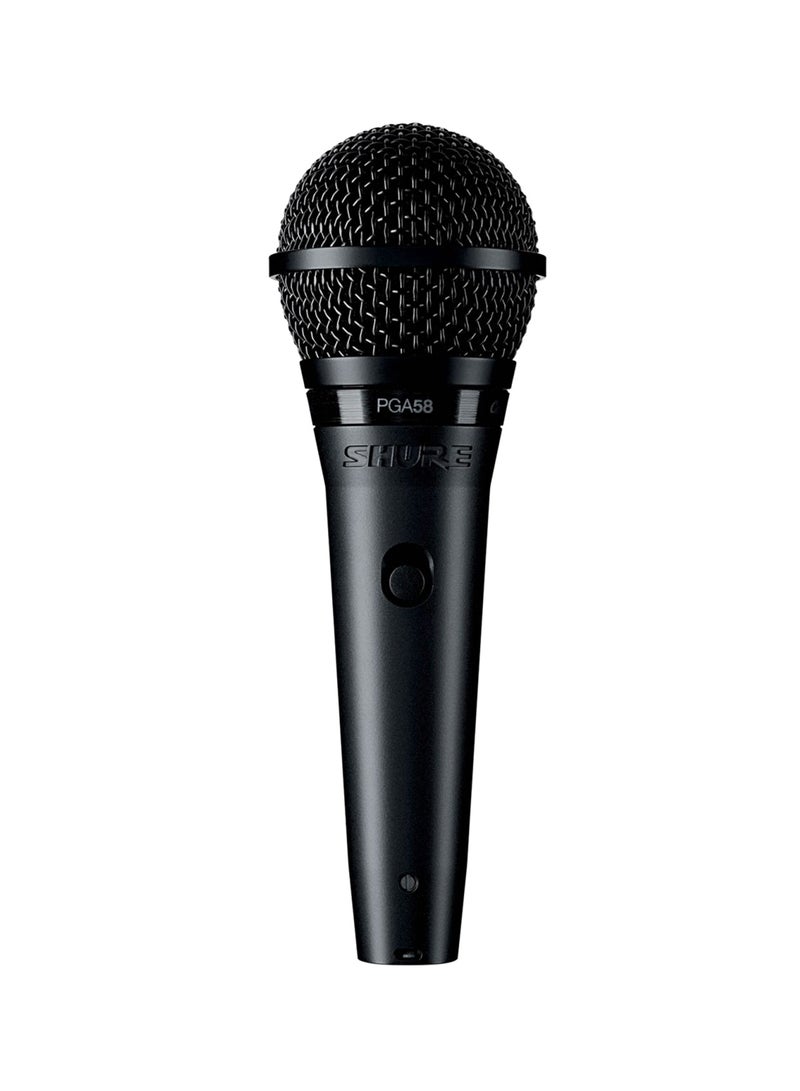 Cardioid Dynamic Handheld Microphone PGA58-QTR-E Black