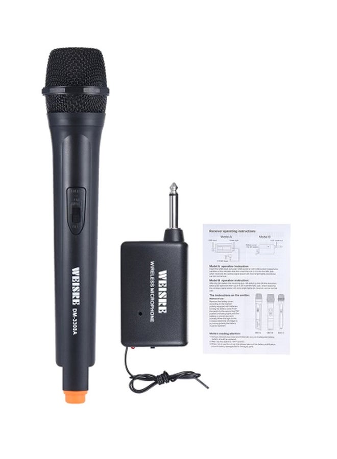 Wireless Unidirectional Dynamic Microphone I2620 Black/Orange