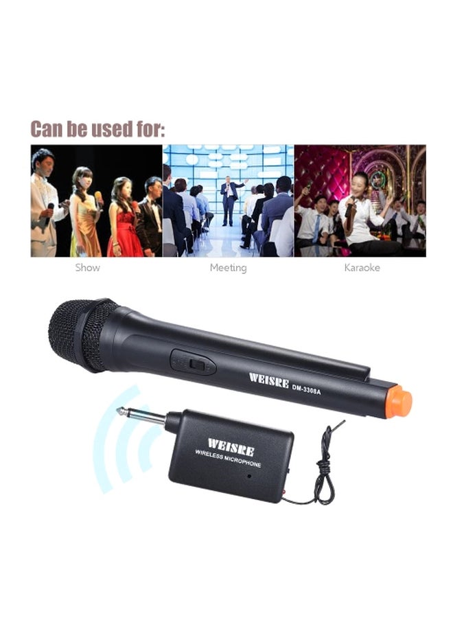 Wireless Unidirectional Dynamic Microphone I2620 Black/Orange