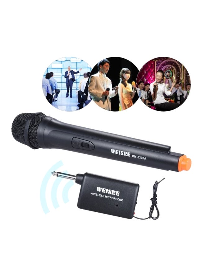 Wireless Unidirectional Dynamic Microphone I2620 Black/Orange