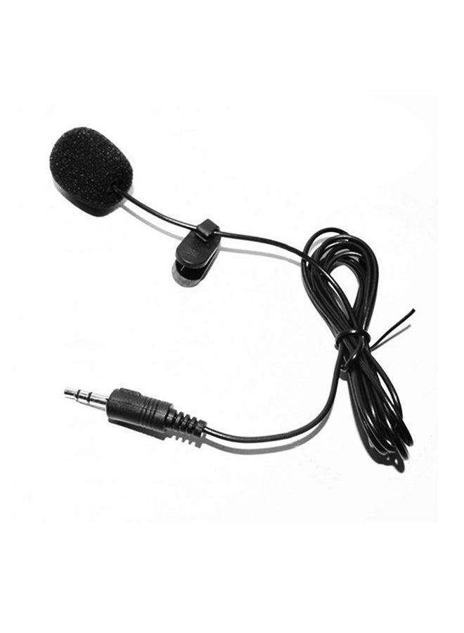 3.5 mm Clip-On Lapel Lavalier Microphone 3547800182 Black